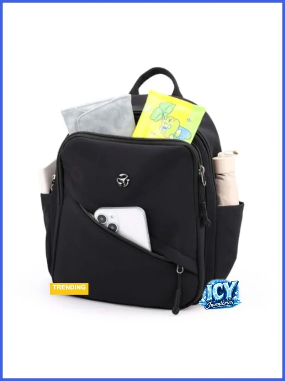 Mini Backpack Purse for Women Lightweight Nylon Anti-theft Travel Daypack